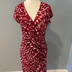 Laundry by design dress - multi colored, with rouching size